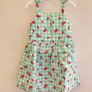 NWT toddlers Girl’s Adorable watermelon dress